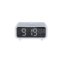 Budík a nabíjačka telefónu Karlsson KA6054BL, 11cm